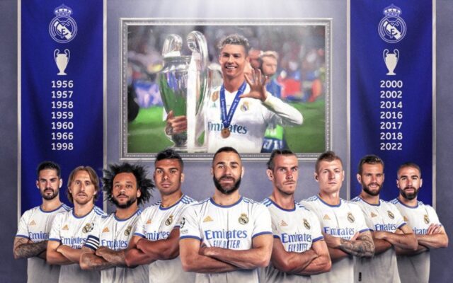 Đội hình Real Madrid trong thời kì đỉnh cao phong độ